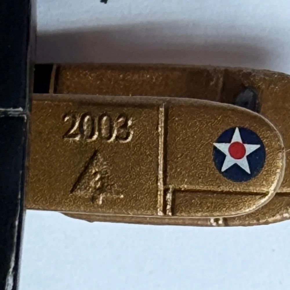 Hallmark Keepsake 2003 Curtiss R3C-2 Racer Miniature Ornament Skys the Limit 3